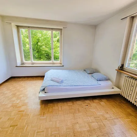 아파트 Center Flats With Balcony Garden View Rigi Self Checkin *