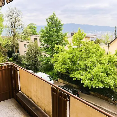 Center Flats With Balcony Garden View Rigi Self Checkin 취리히